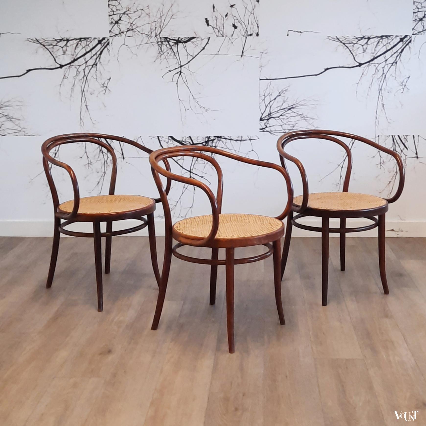 Bruine nr. 209 stoel, Ligna, jaren '70