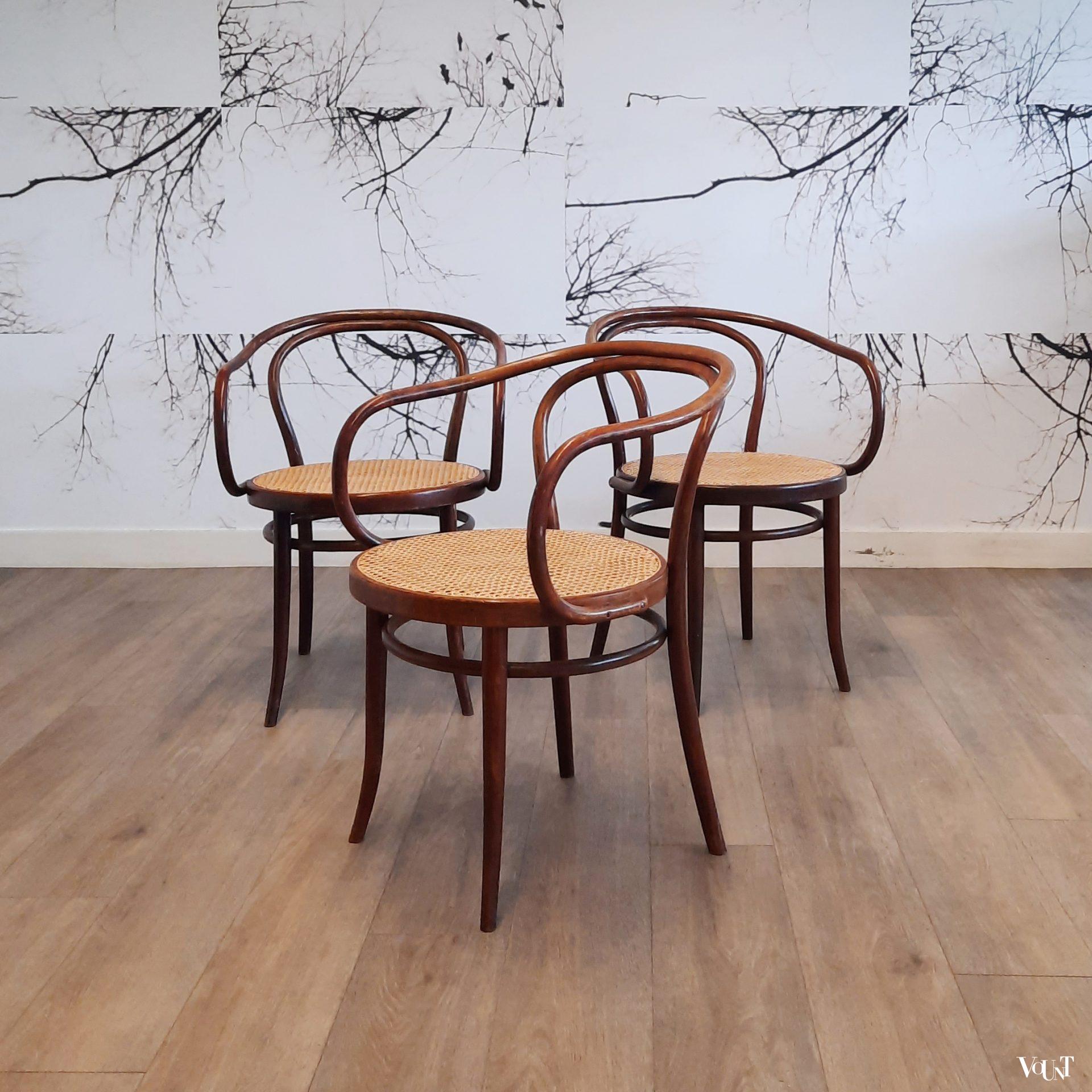 Bruine nr. 209 stoel, Ligna, jaren '70