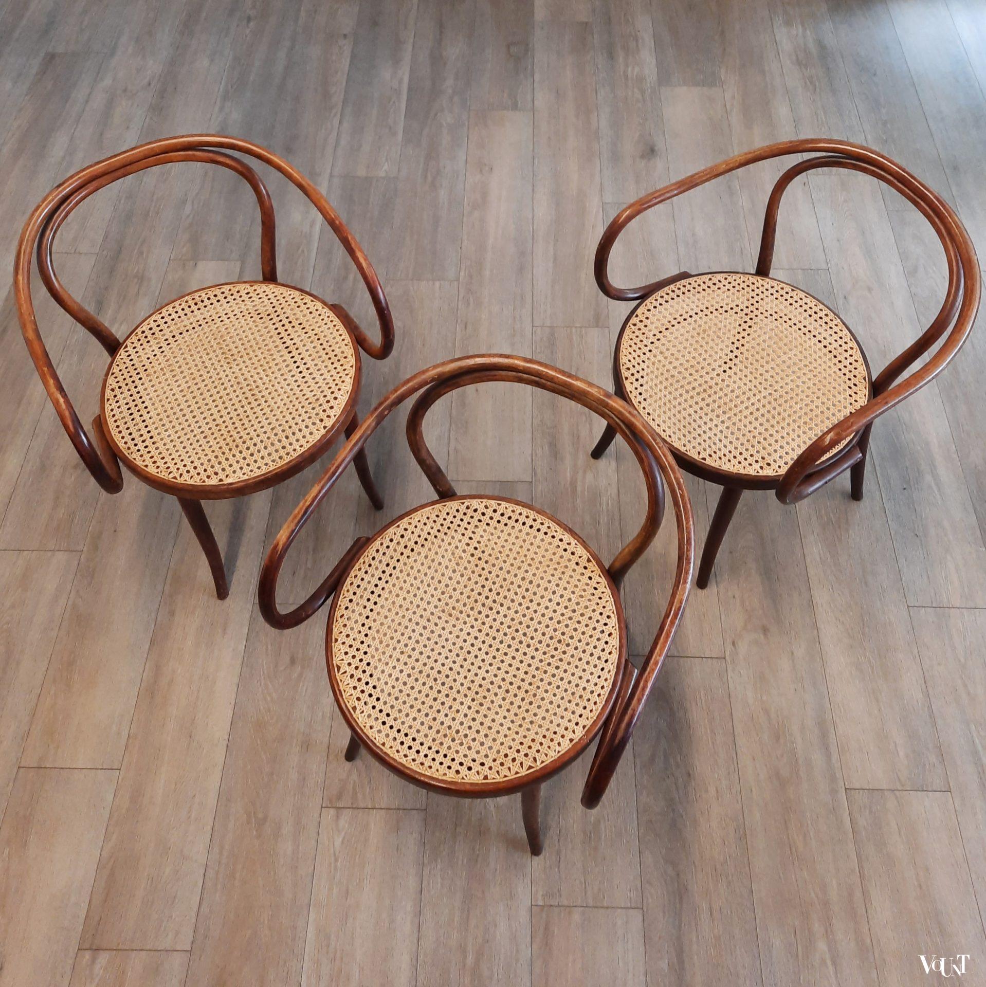 Bruine nr. 209 stoel, Ligna, jaren '70