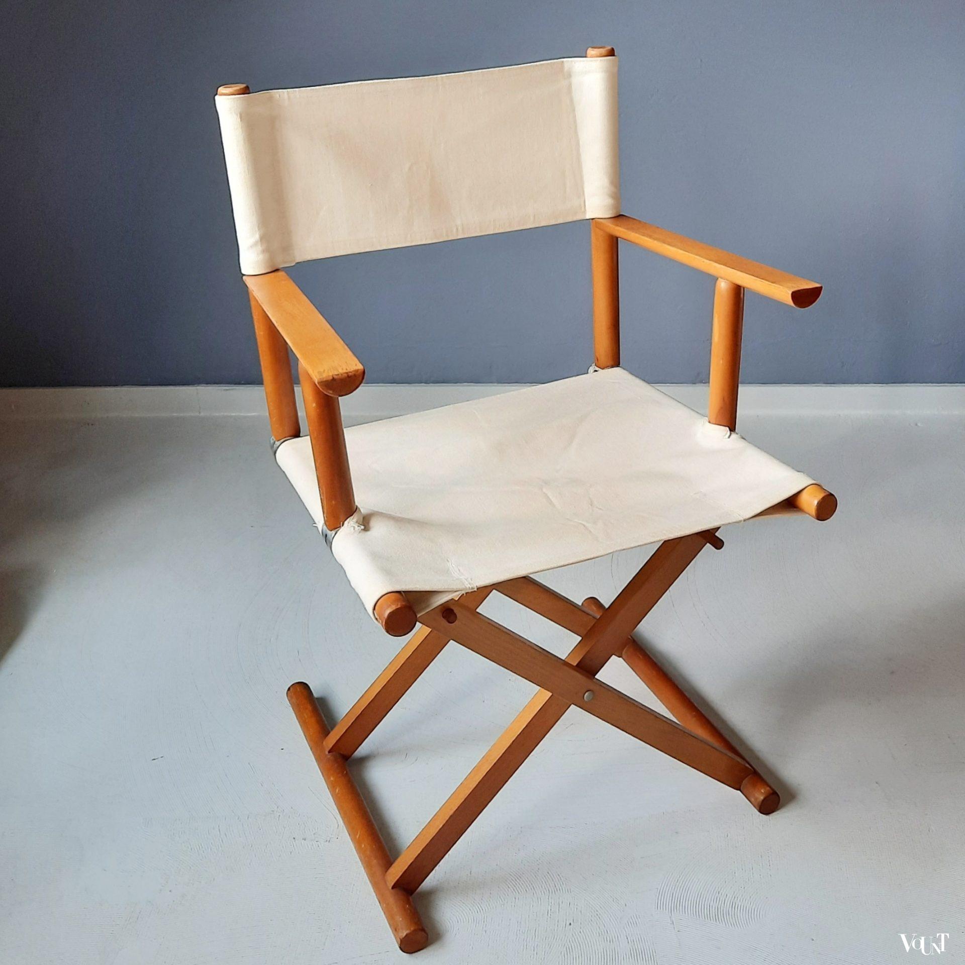 Vintage regisseursstoel, Romania, jaren '70