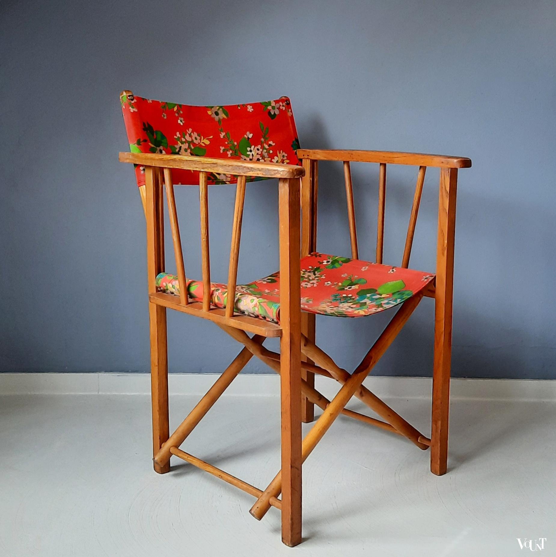 Franse vintage regisseursstoel, ca. jaren '60