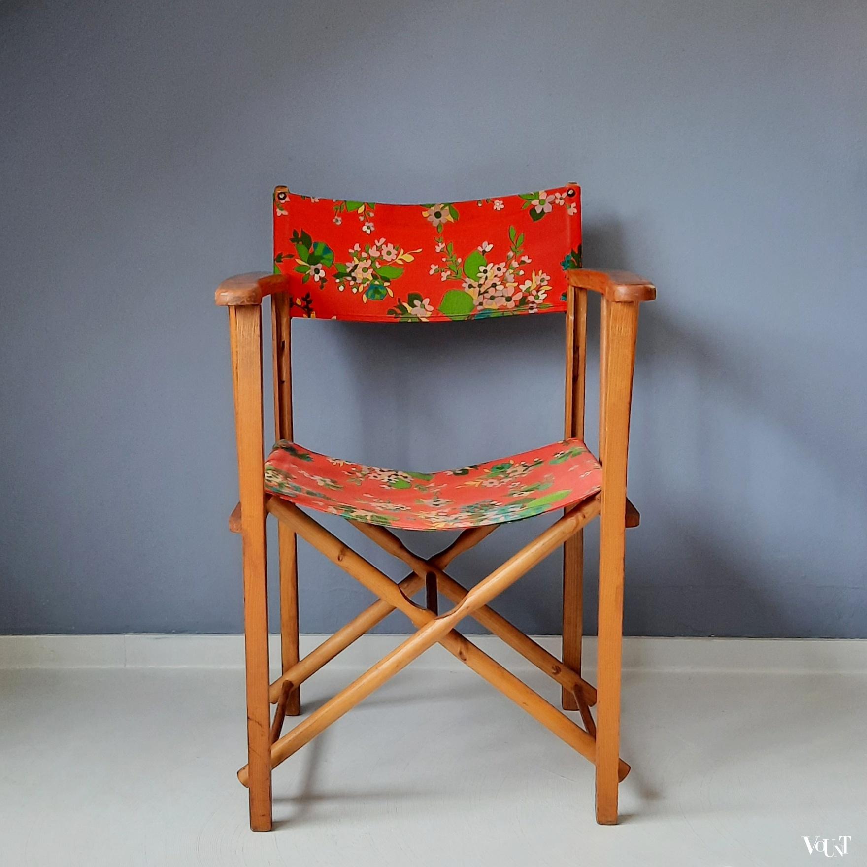 Franse vintage regisseursstoel, ca. jaren '60