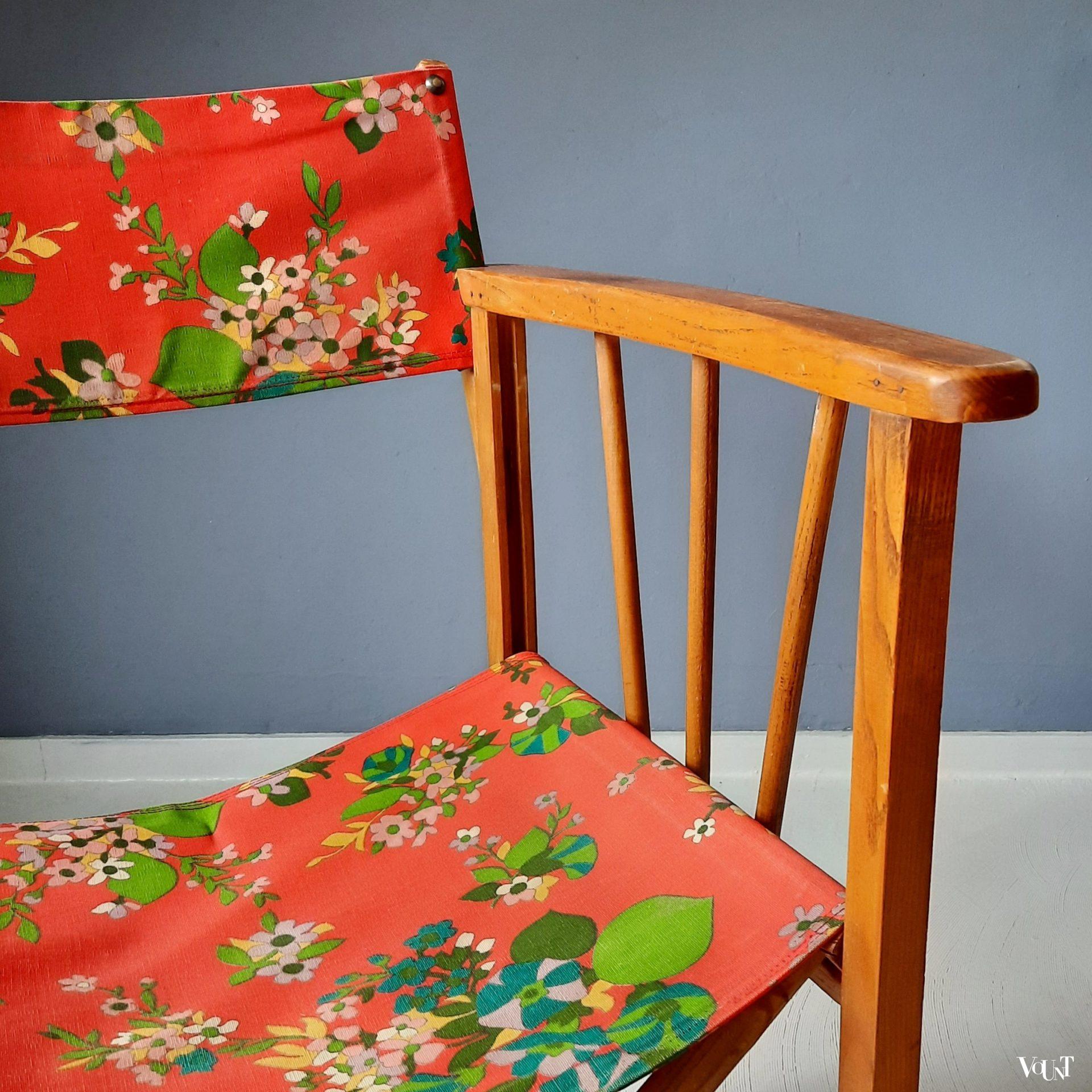 Franse vintage regisseursstoel, ca. jaren '60