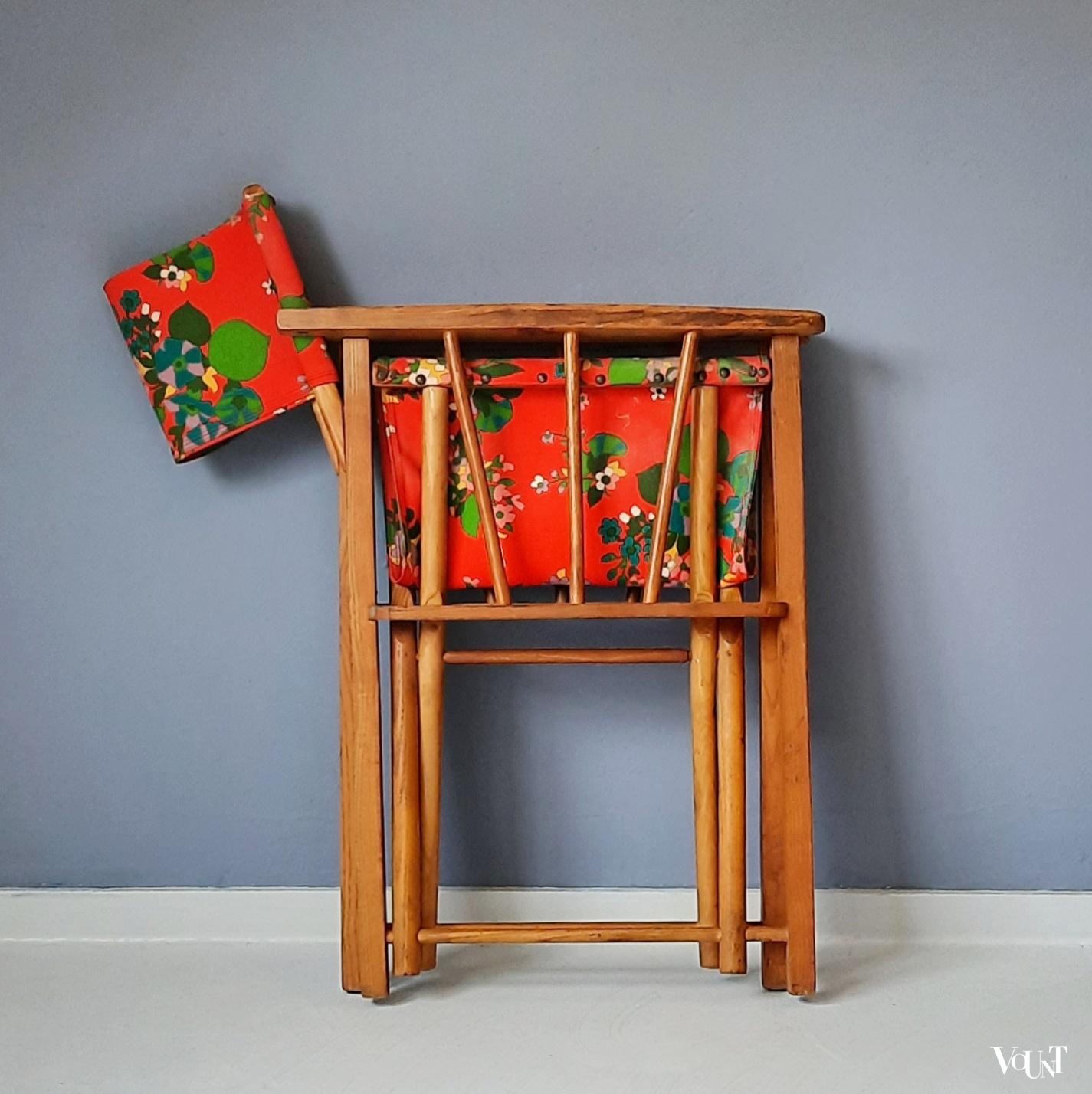 Franse vintage regisseursstoel, ca. jaren '60