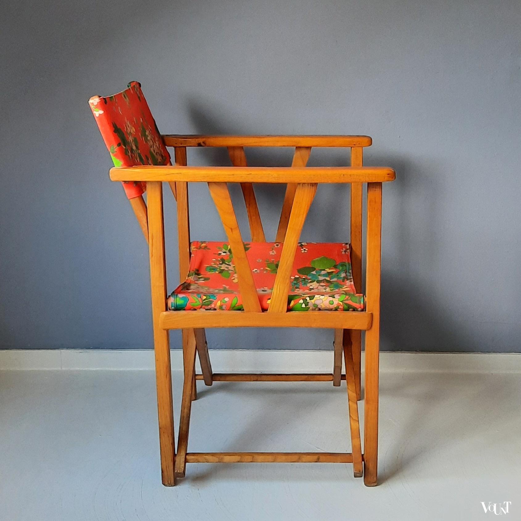 Franse vintage regisseursstoel, ca. jaren '60
