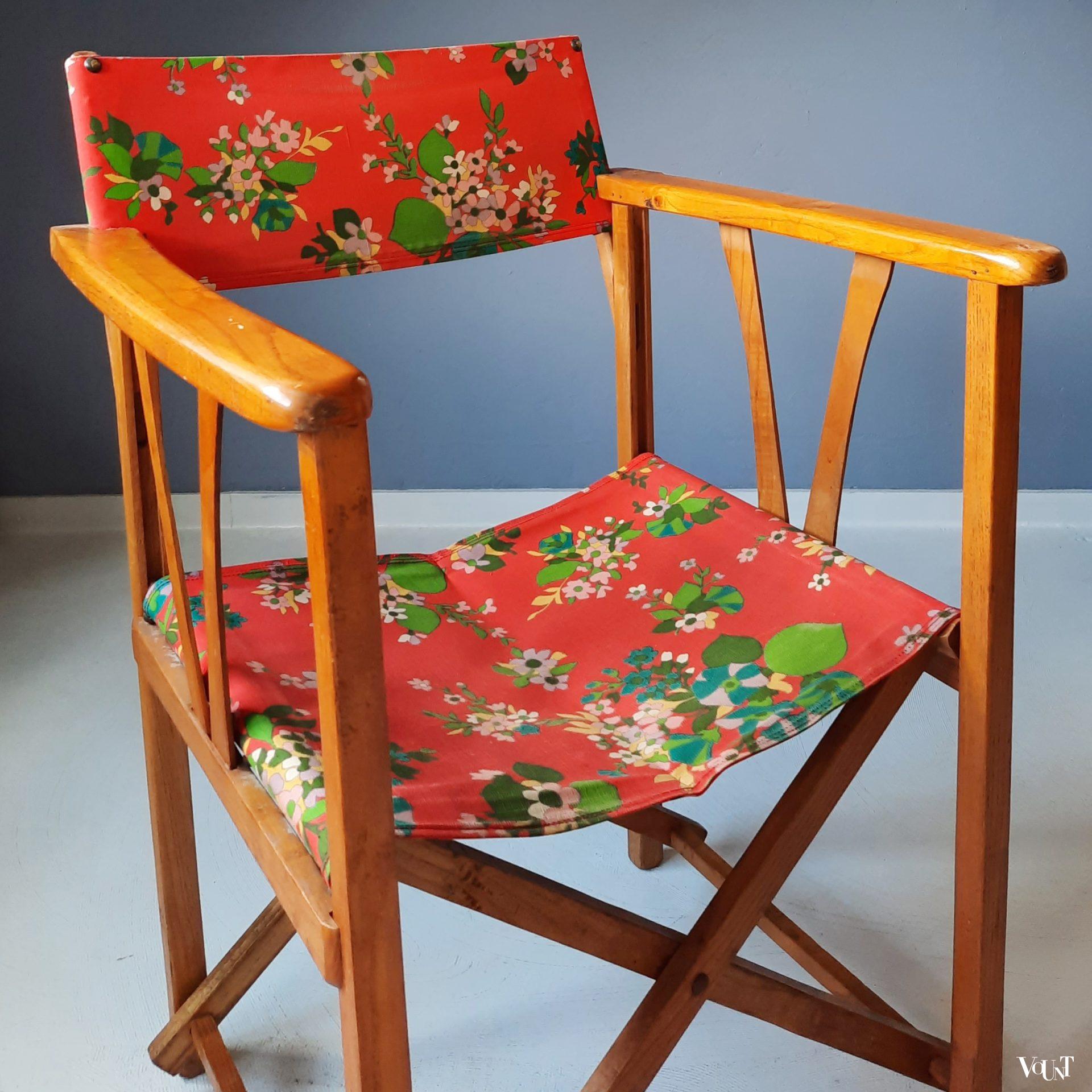 Franse vintage regisseursstoel, ca. jaren '60