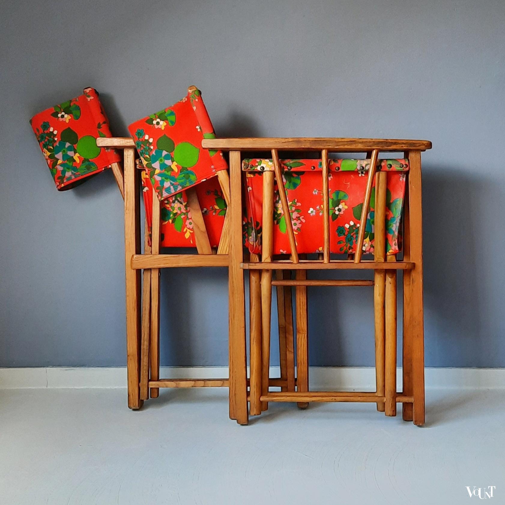Franse vintage regisseursstoel, ca. jaren '60