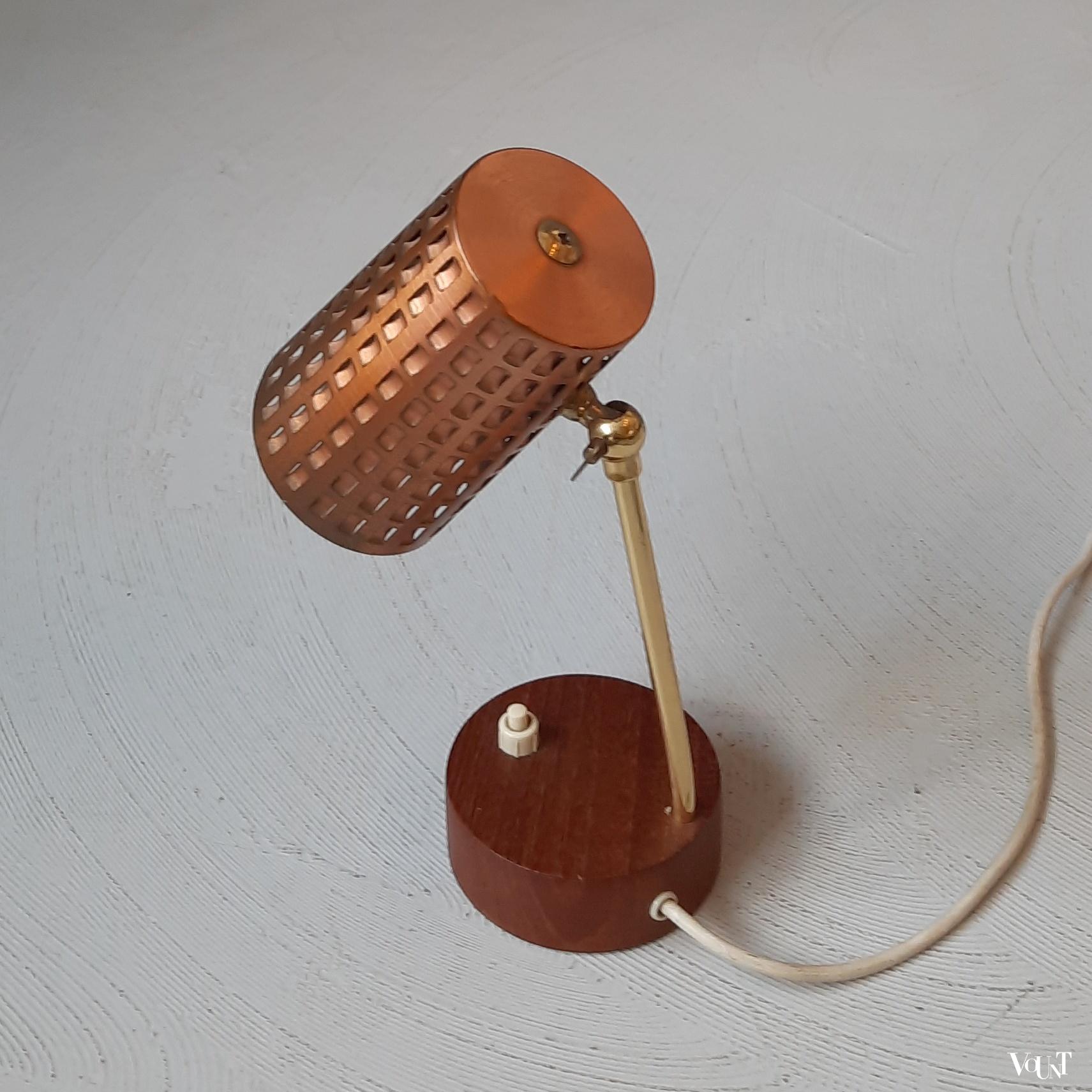 Set van 2 bedlampjes, jaren '60