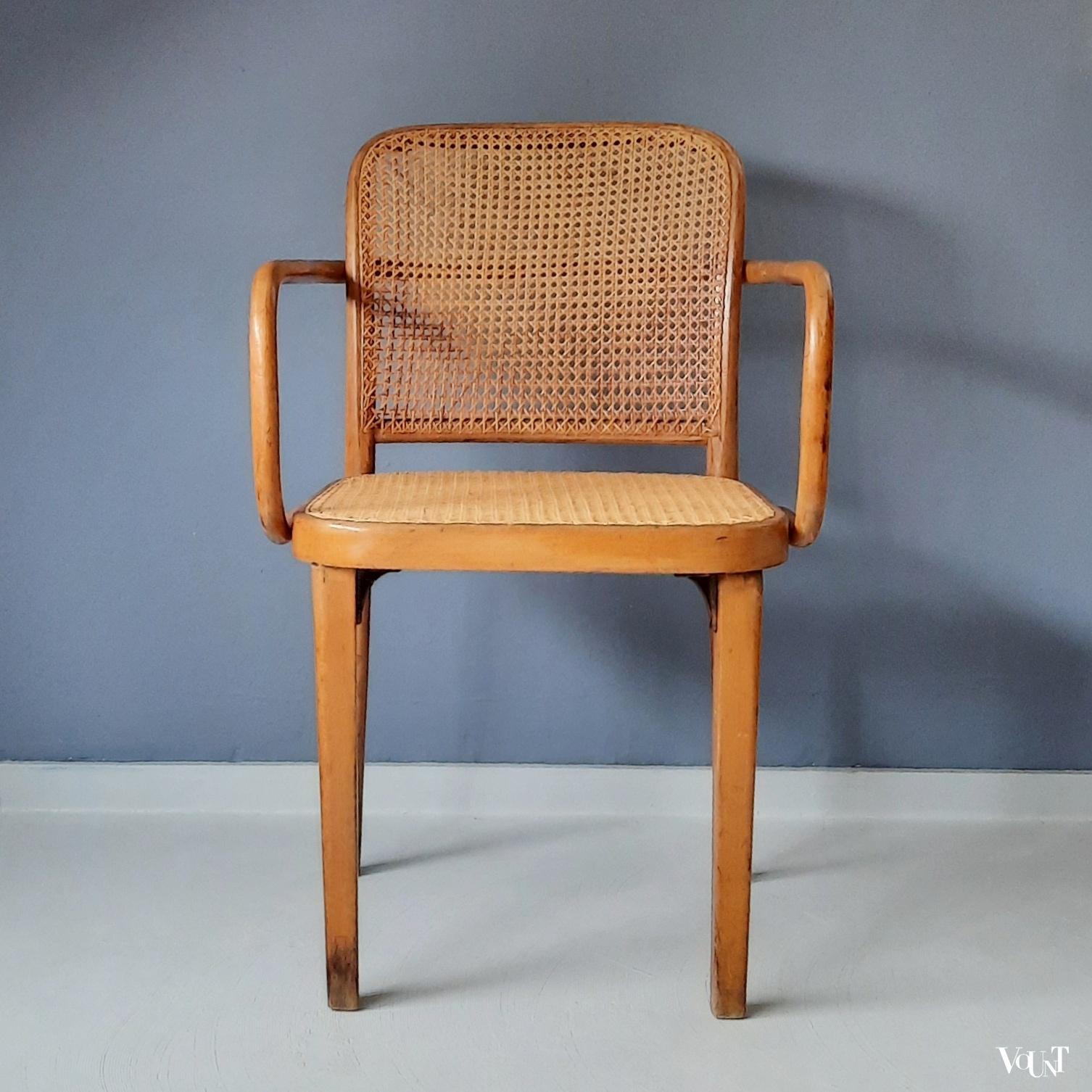 Praag of A 811 F stoel, Josef Hoffmann voor Thonet, jaren '30