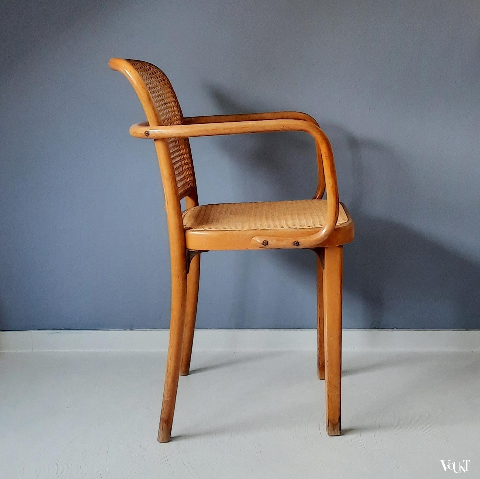 Praag of A 811 F stoel, Josef Hoffmann voor Thonet, jaren '30