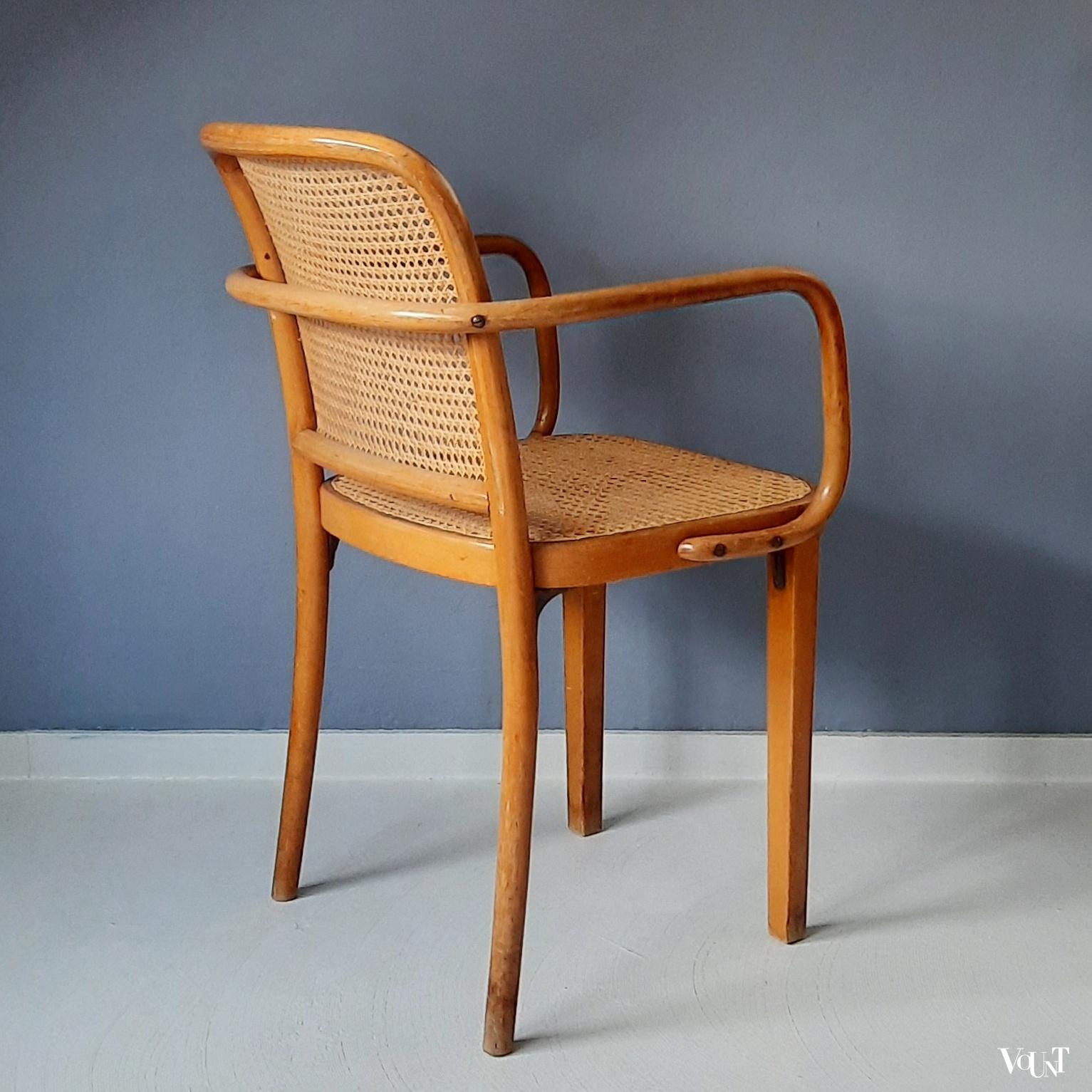 Praag of A 811 F stoel, Josef Hoffmann voor Thonet, jaren '30