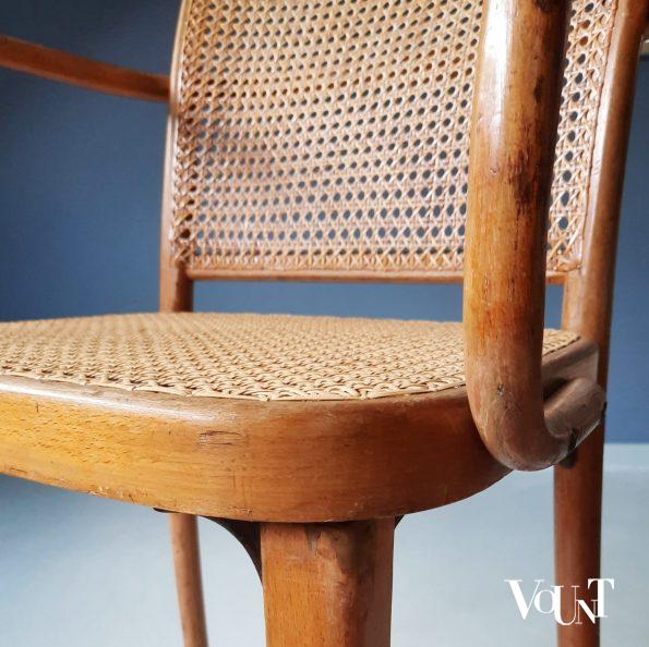 Praag of A 811 F stoel, Josef Hoffmann voor Thonet, jaren '30