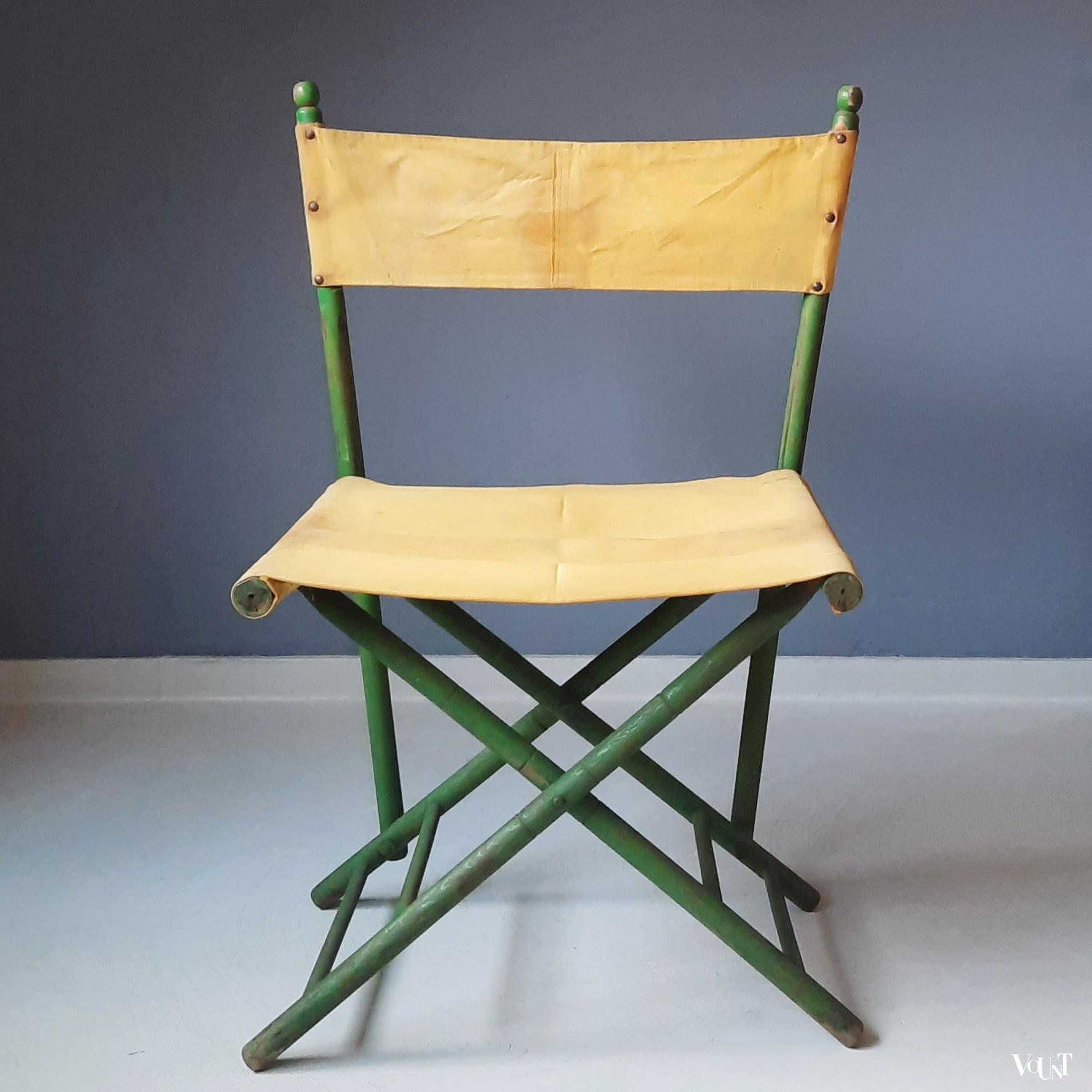 Franse houten klapstoel, jaren '20/'30