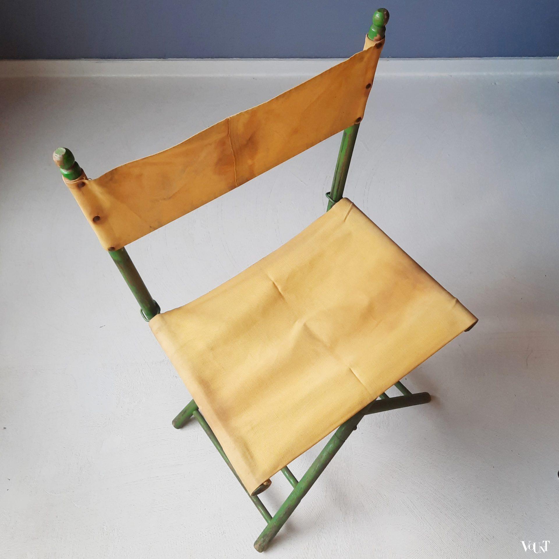 Franse houten klapstoel, jaren '20/'30