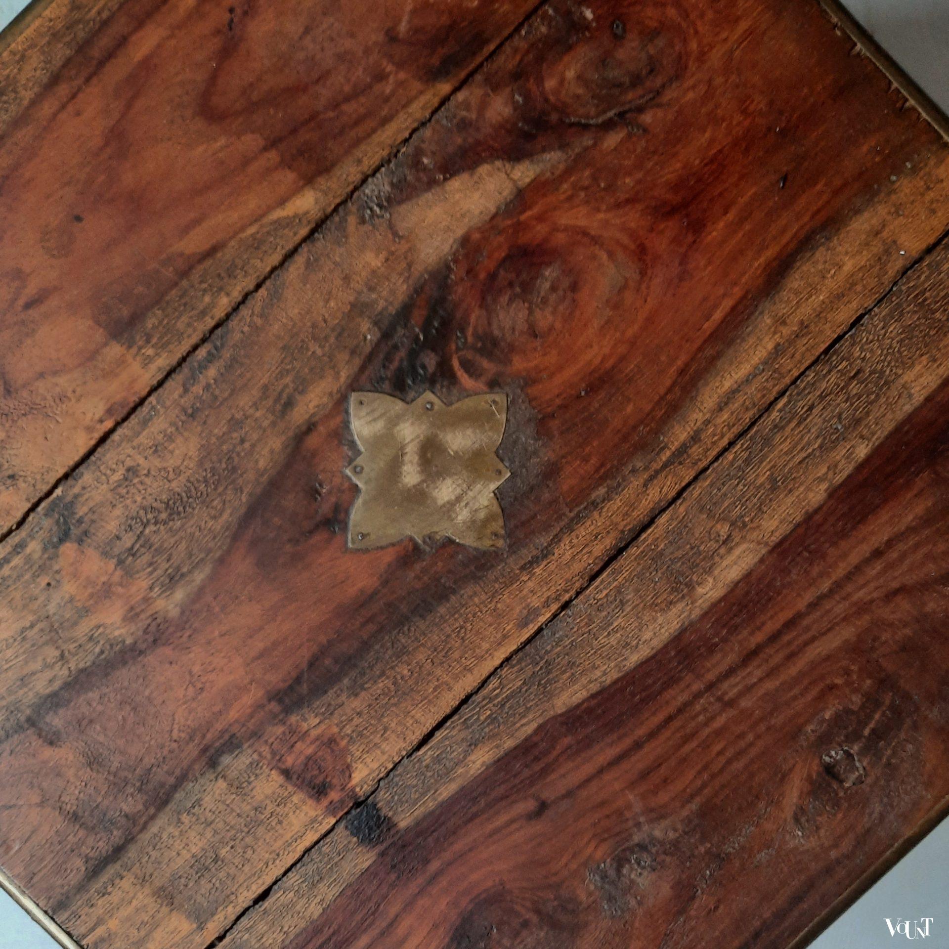 Houten drankenkist campaign stijl, ca. jaren '80