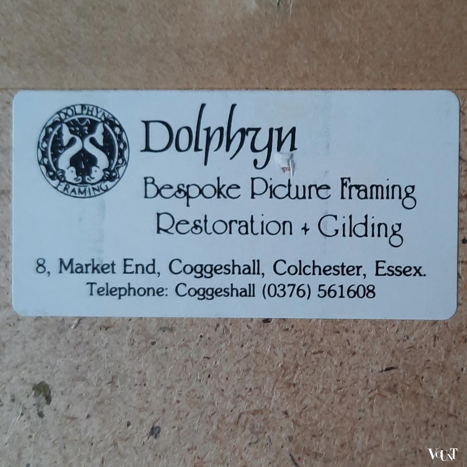 Set van 2 ingelijste litho's winkelfaçades Parijs rond 1800, uitgave 1925