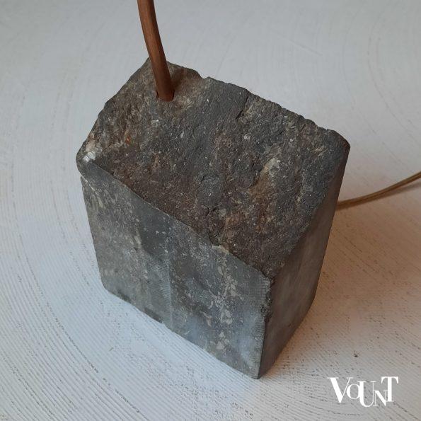 Brutalist tafellamp nr. 22, Joost Tomberg, Luminous Design, jaren '80