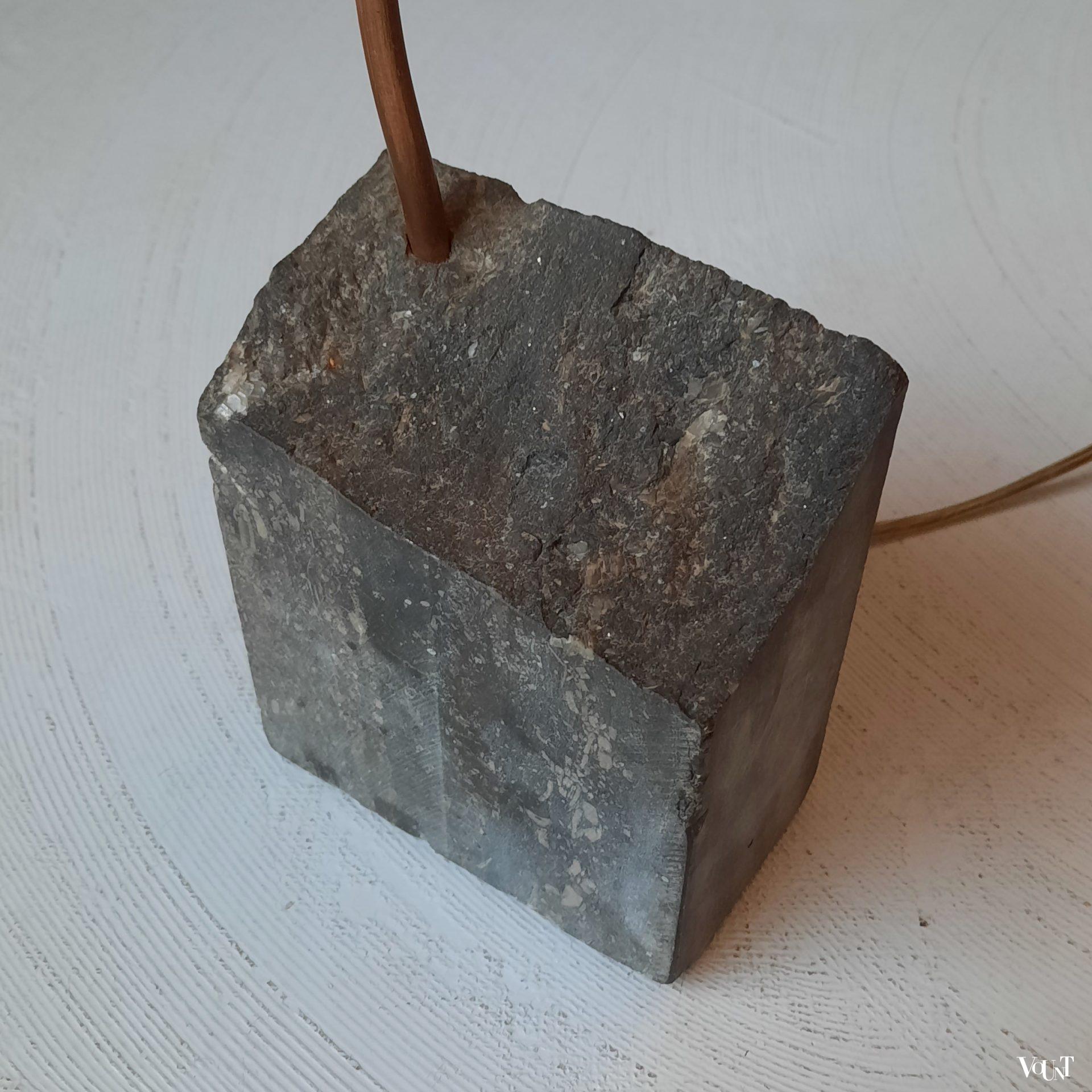 Brutalist tafellamp nr. 22, Joost Tomberg, Luminous Design, jaren '80