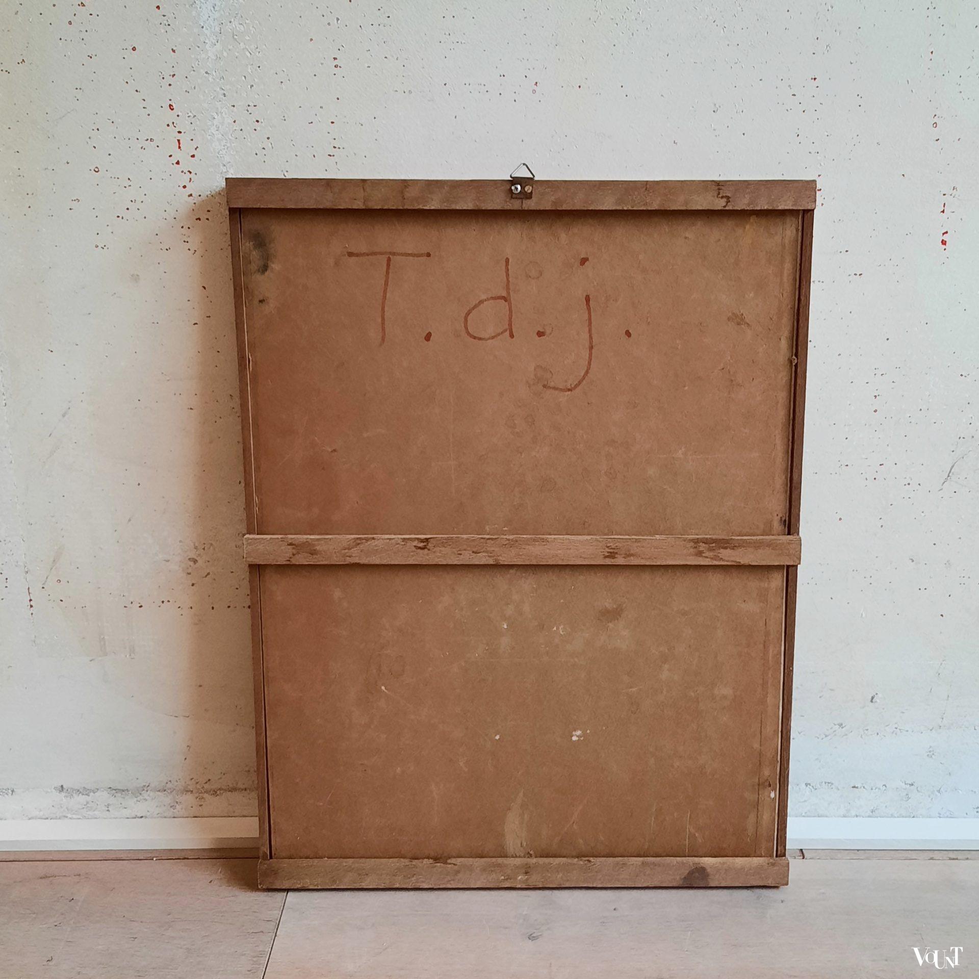 Stilleven met kazen en wijn, jaren '60