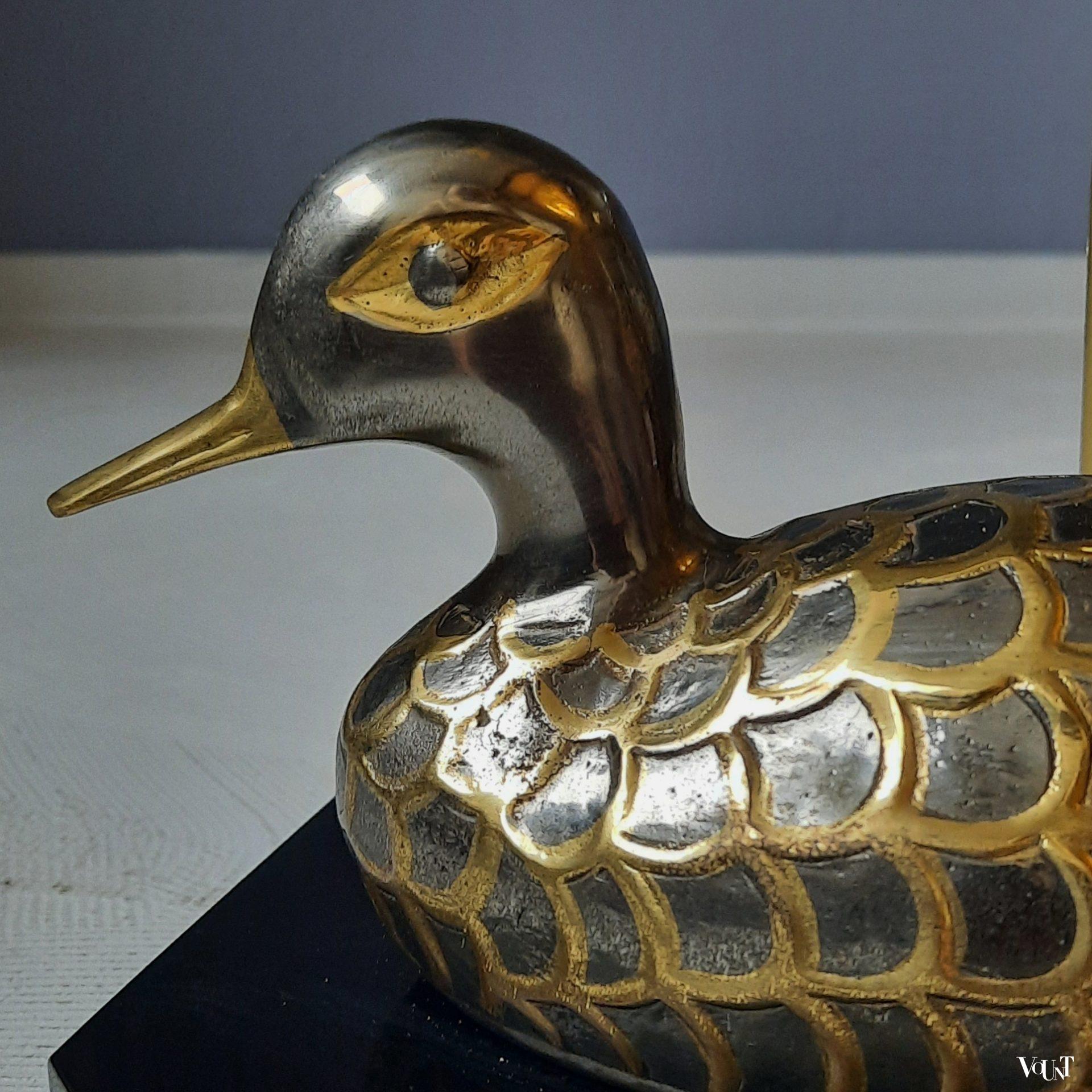 Tafellamp eend, jaren '70/'80