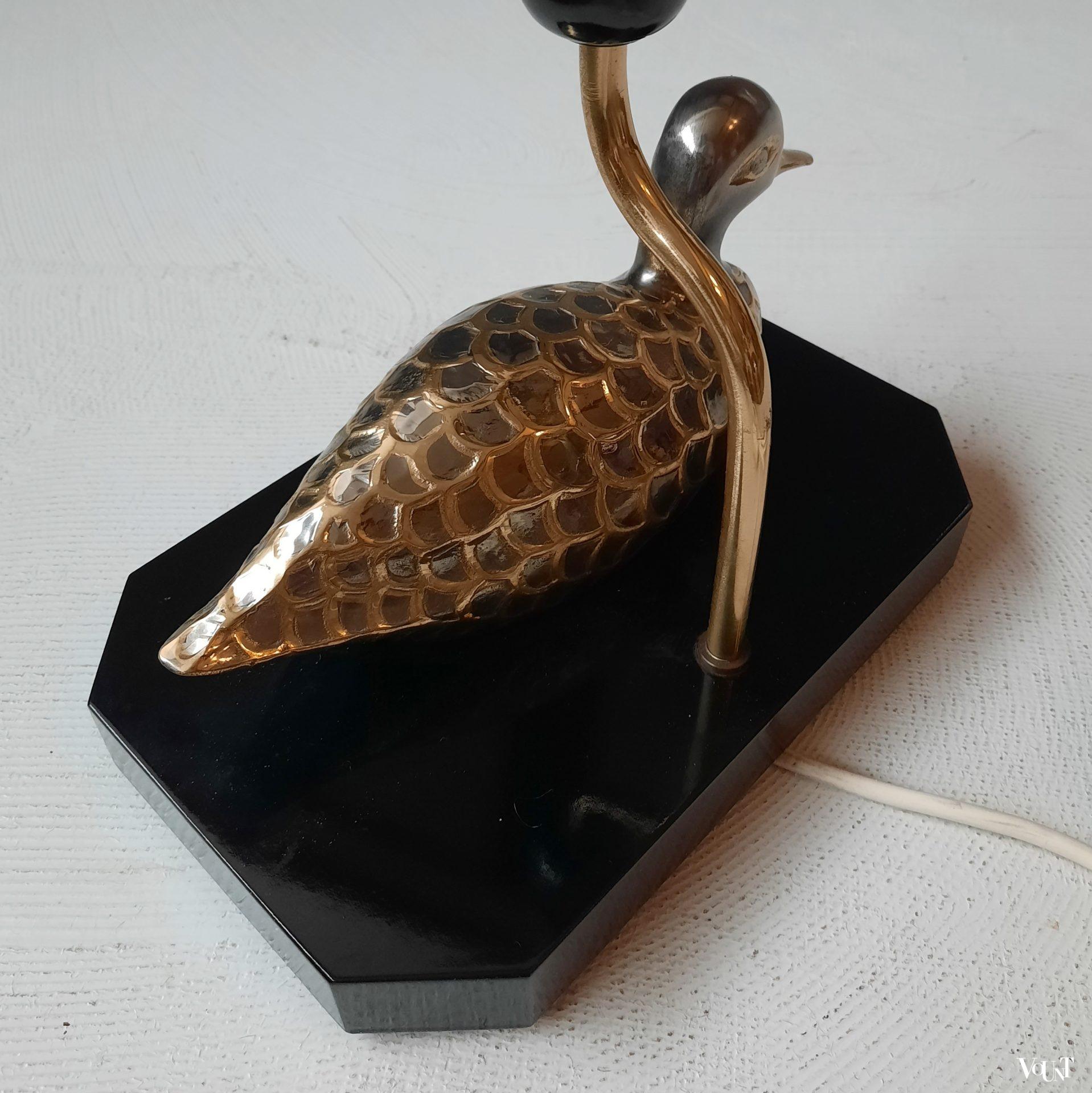 Tafellamp eend, jaren '70/'80