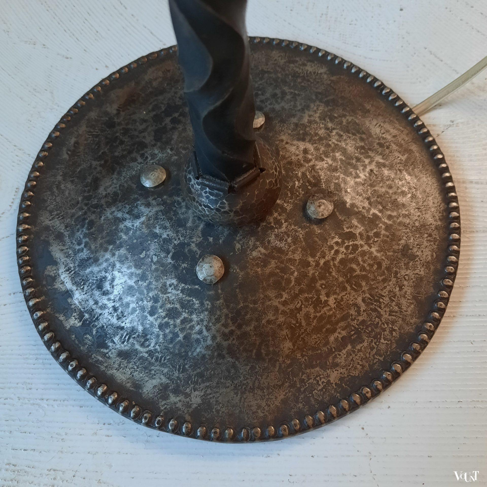 Metalen tafellamp, jaren '30