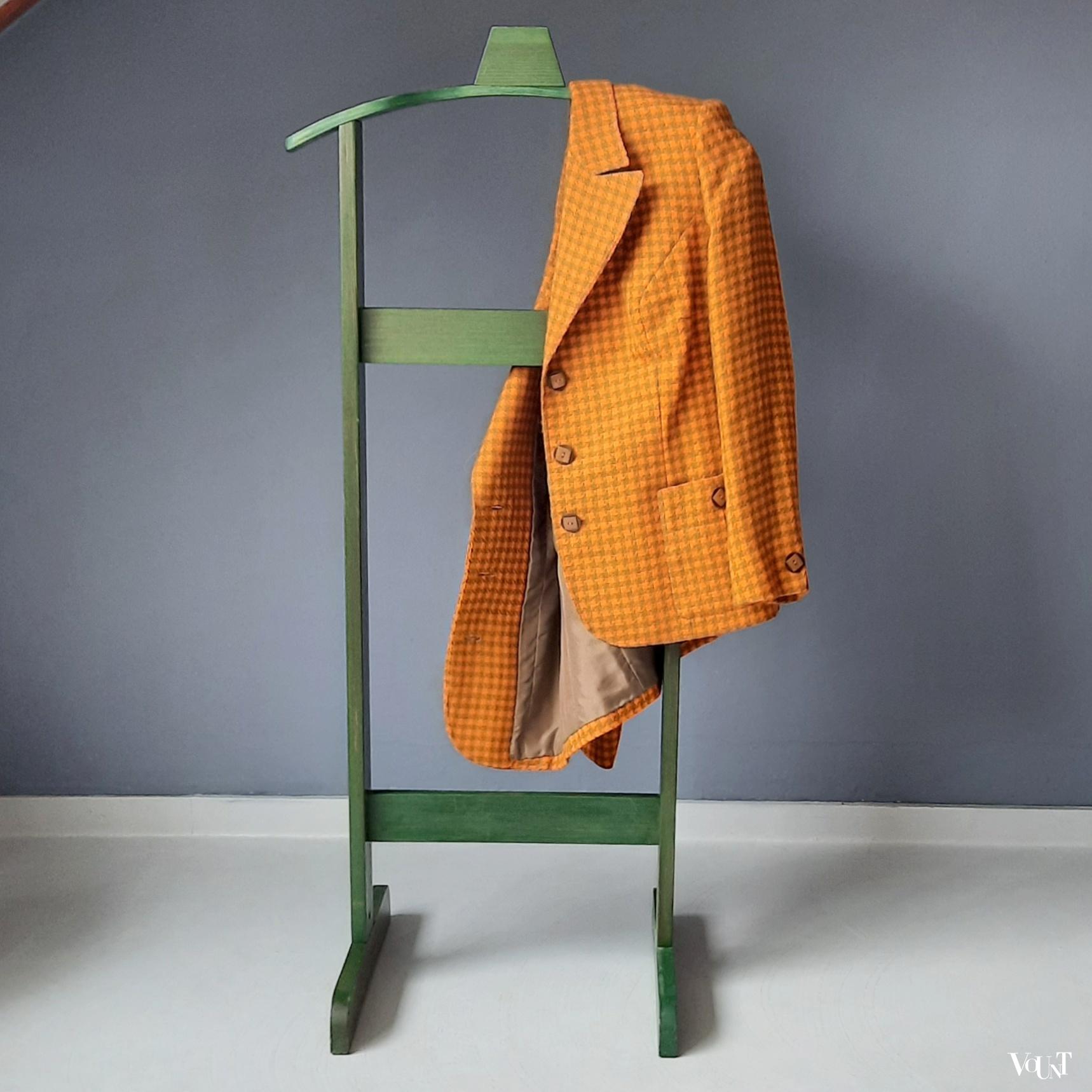 Groene dressboy / valet stand, jaren '70