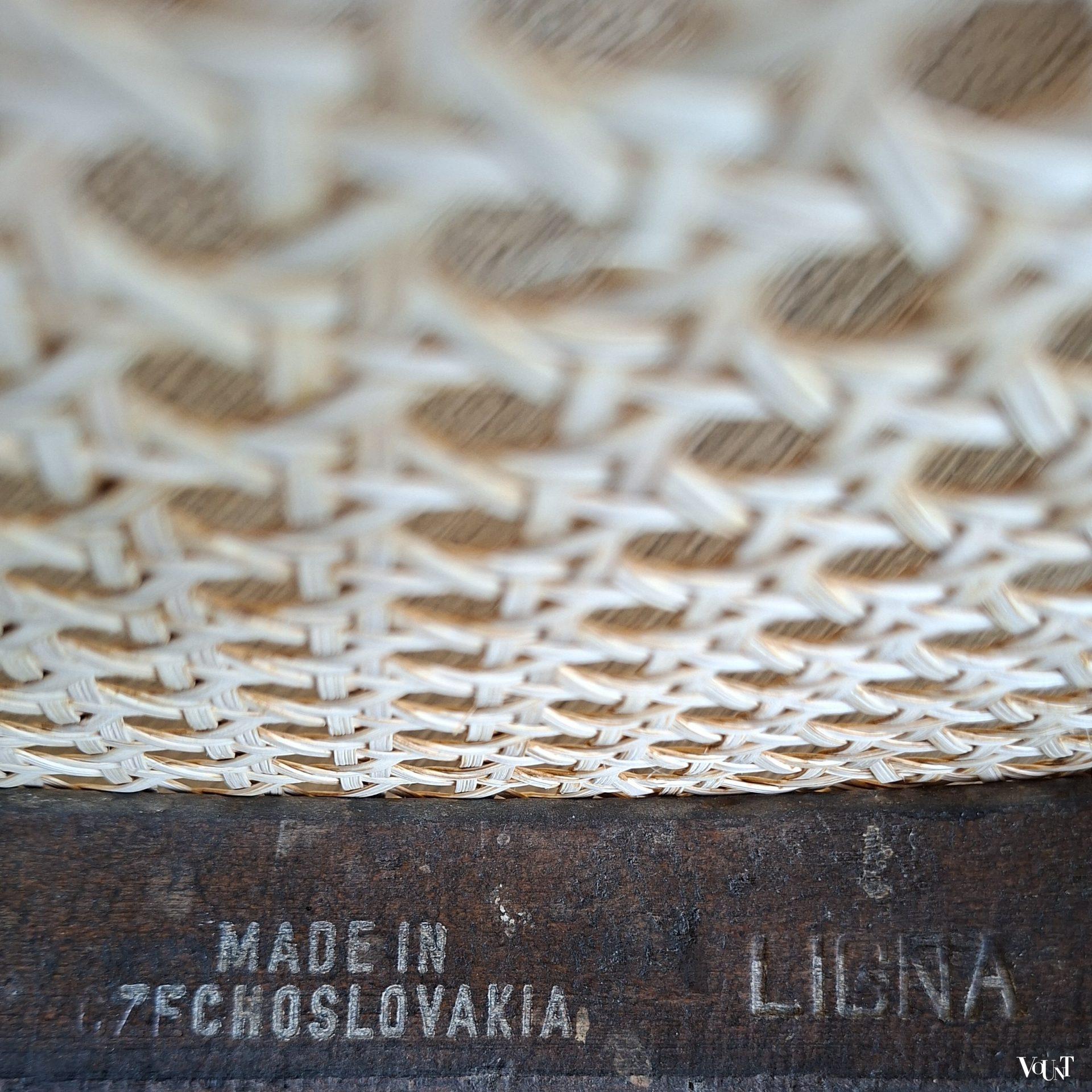 Set van 4 zwarte 209 stoelen, Ligna, jaren '70