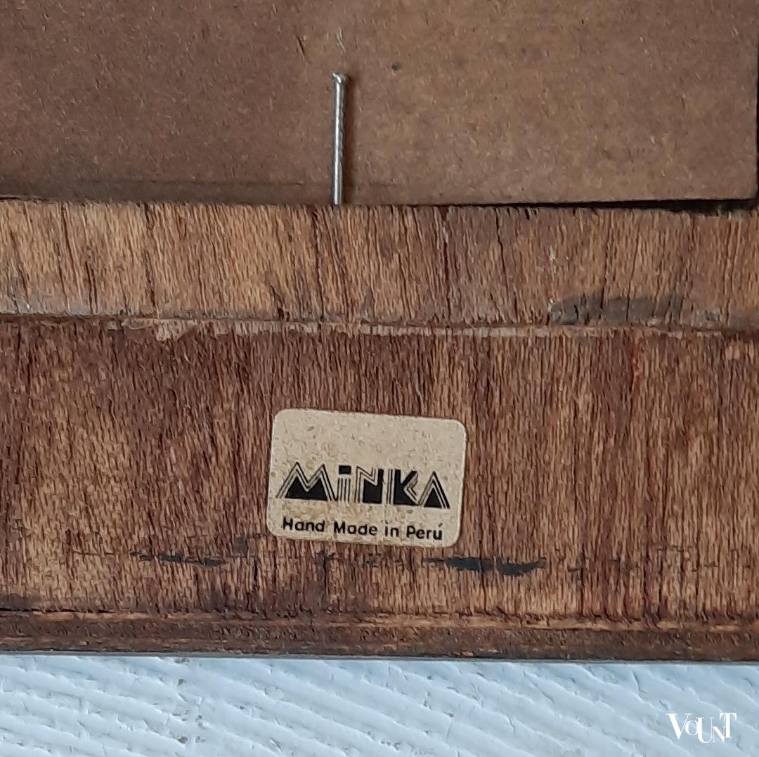 Set van 2 Peruaanse folk art spiegels, jaren '60