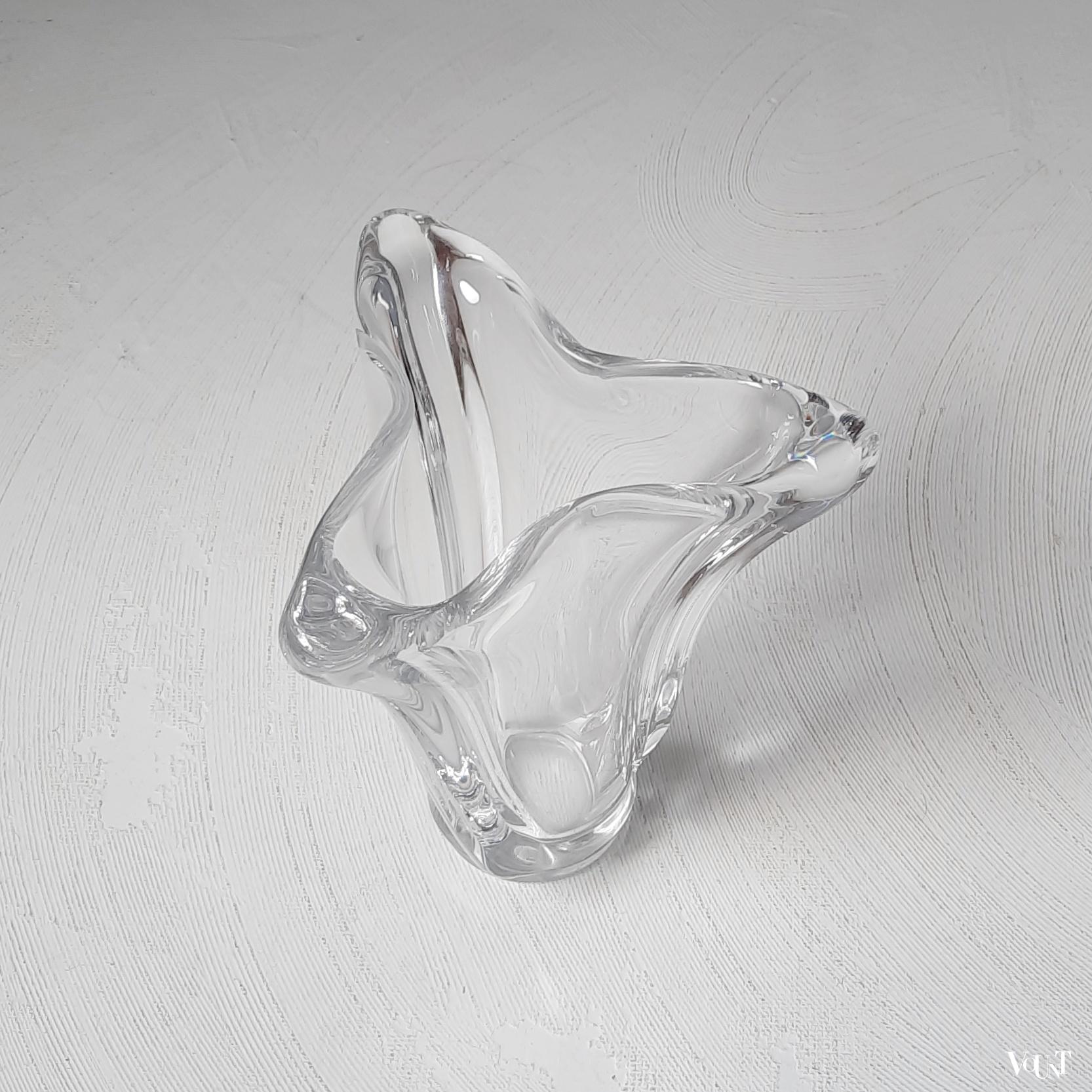 Zware Franse kristallen vaas, jaren '60/'70