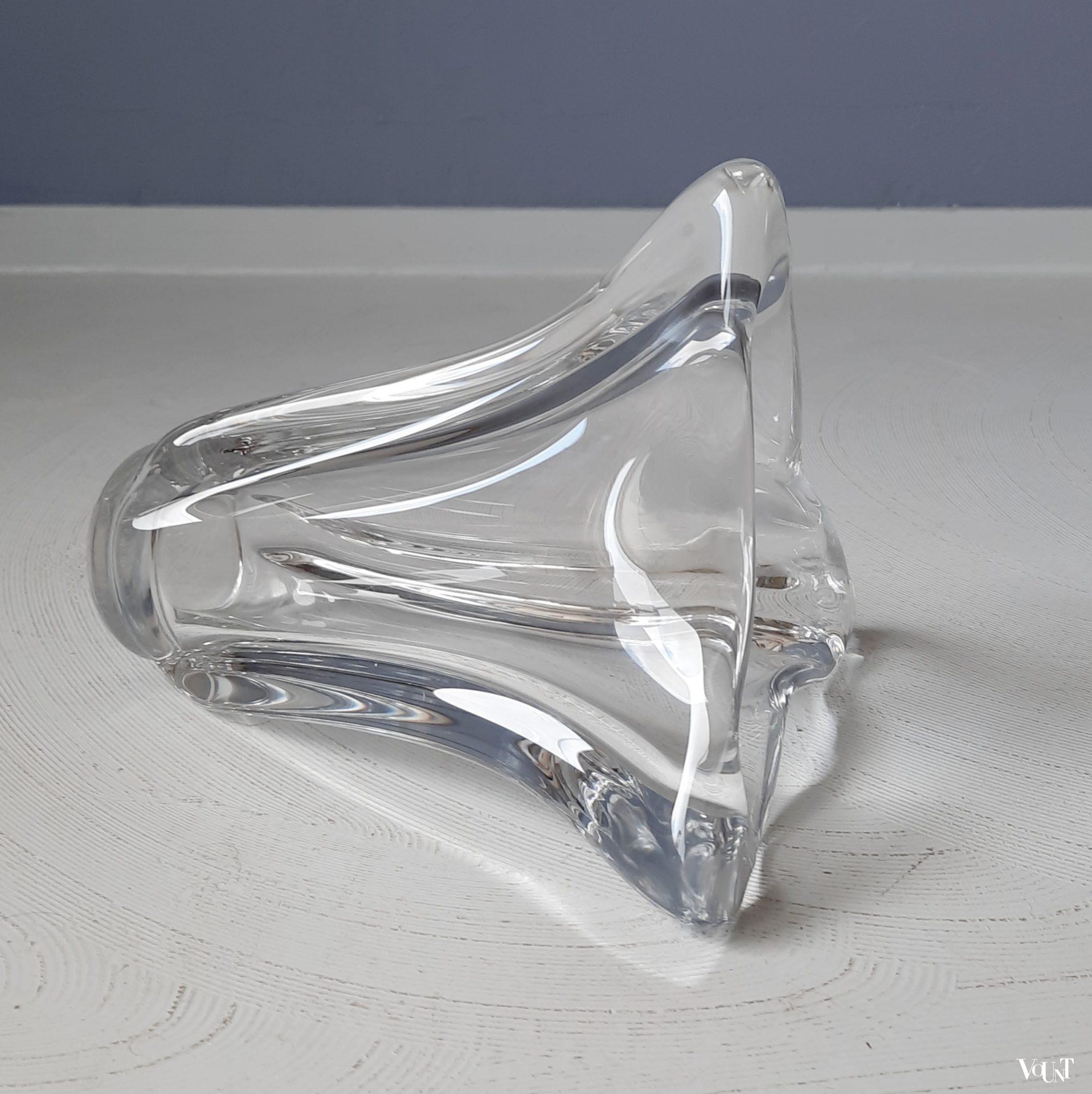 Zware Franse kristallen vaas, jaren '60/'70