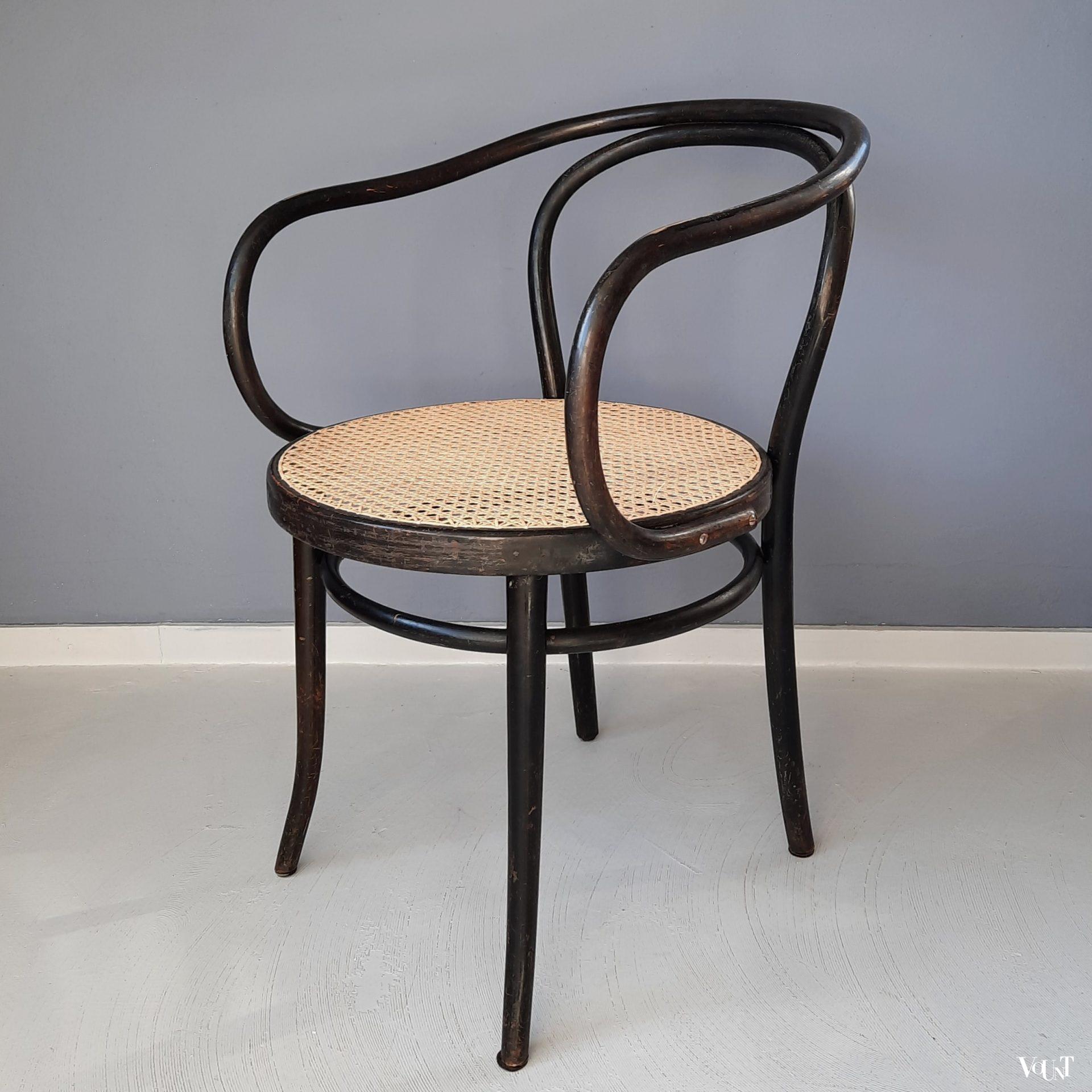 Zwarte nr. 209 stoel, Ligna, jaren '70