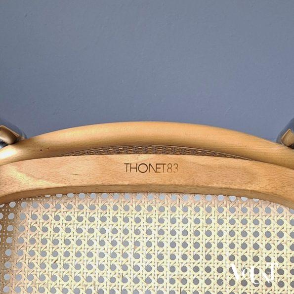 Blonde S64 stoel, Marcel Breuer voor Thonet, 1983
