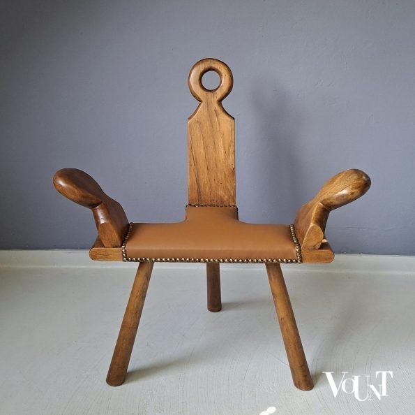 Spaanse driepoot stoel, jaren '50