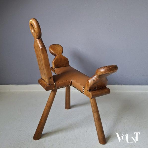 Spaanse driepoot stoel, jaren '50
