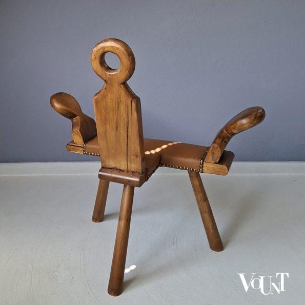 Spaanse driepoot stoel, jaren '50