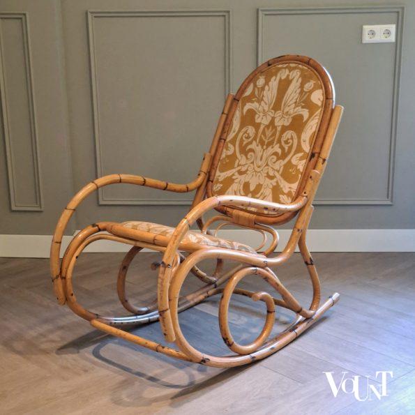 Rotan schommelstoel, jaren '60/'70