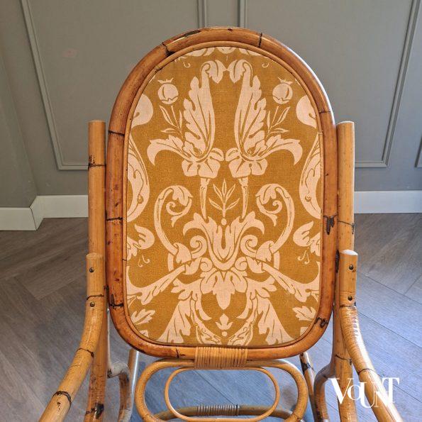 Rotan schommelstoel, jaren '60/'70