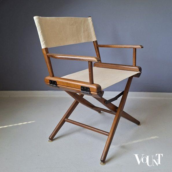 Vintage regisseursstoel, Telescope Folding Furniture, Verenigde Staten, jaren '60