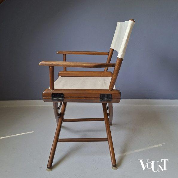 Vintage regisseursstoel, Telescope Folding Furniture, Verenigde Staten, jaren '60