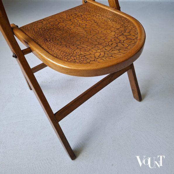 Set van 2 klapstoelen nr. B 751, ca. jaren '50