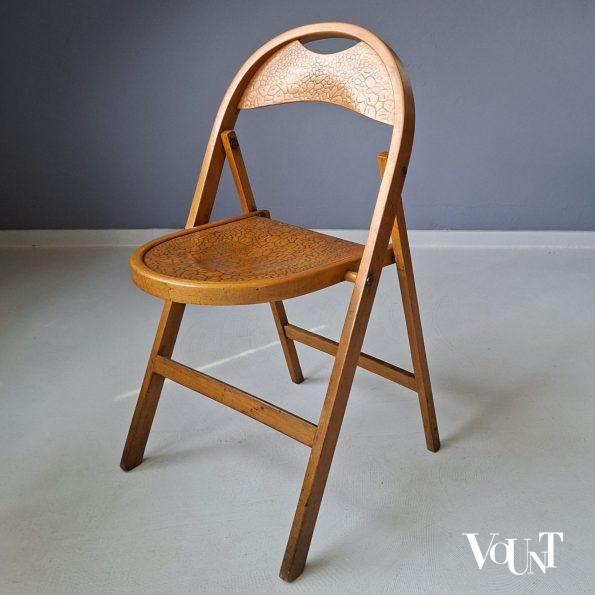 Set van 2 klapstoelen nr. B 751, ca. jaren '50