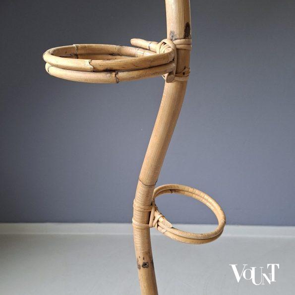 Rotan plantenstandaard, jaren '60