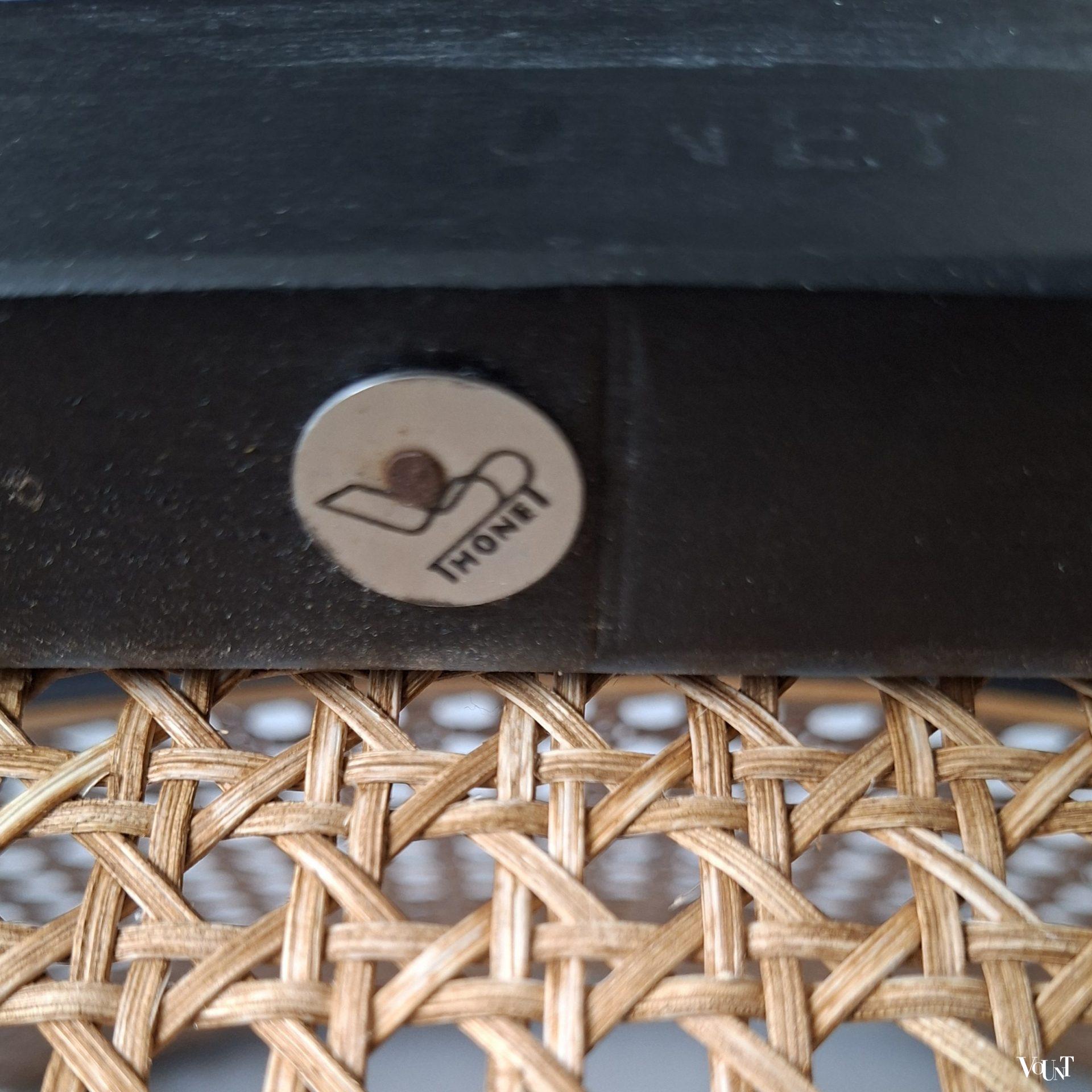 Zwarte S64 stoel, Marcel Breuer voor Thonet, jaren '60