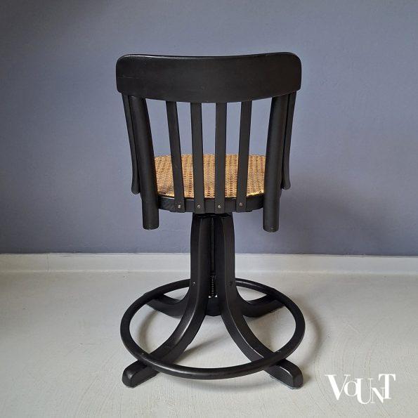 Draaibare bureaustoel Thonet, 1920/1930
