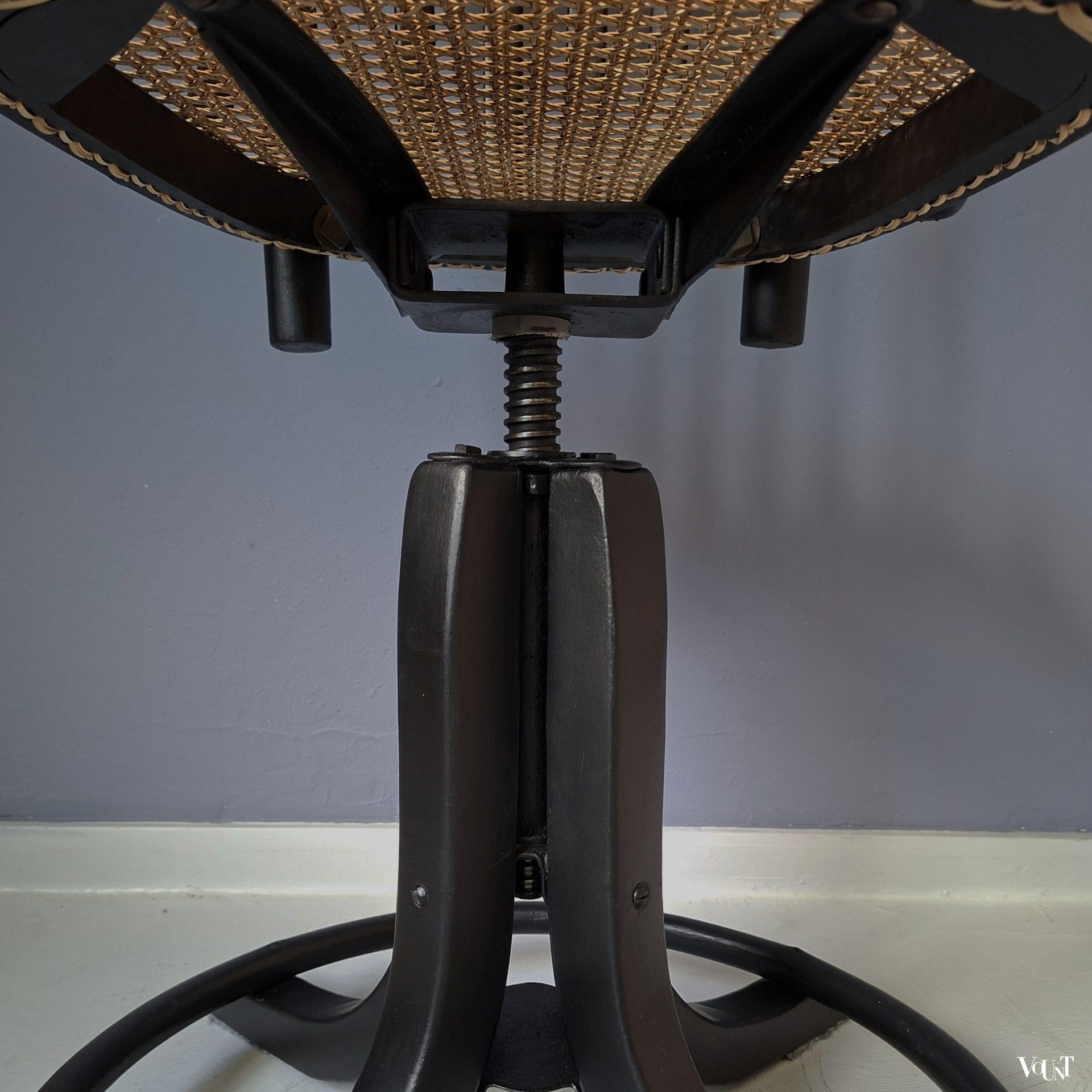 Draaibare bureaustoel Thonet, 1920/1930