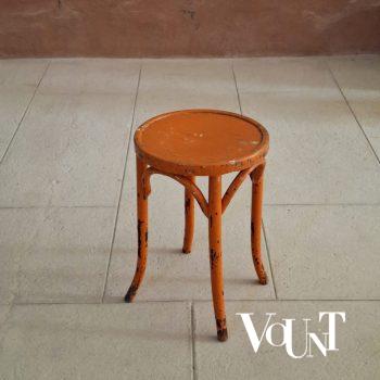 Bentwood kruk met plywood zitting, jaren '50/'60