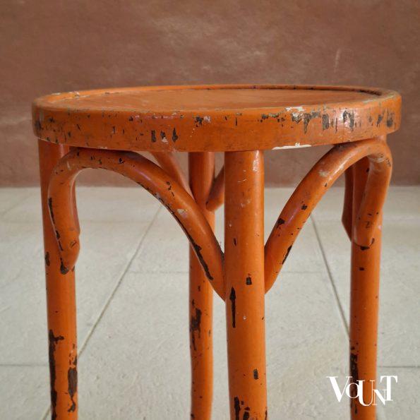 Bentwood kruk met plywood zitting, jaren '50/'60