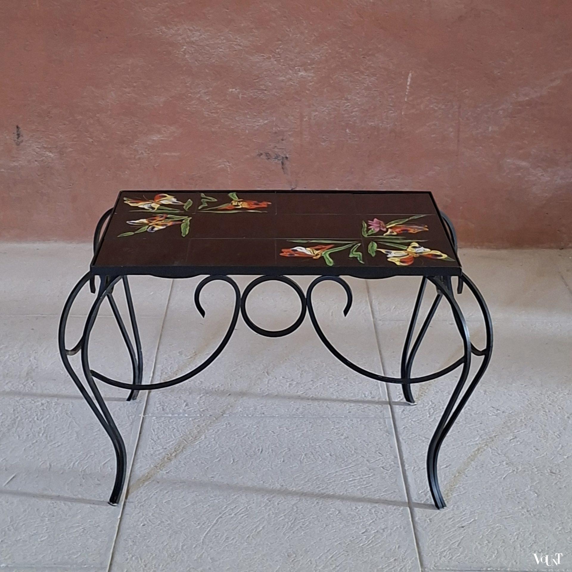 Frans tegeltafeltje vlinders (Vallauris), jaren '60