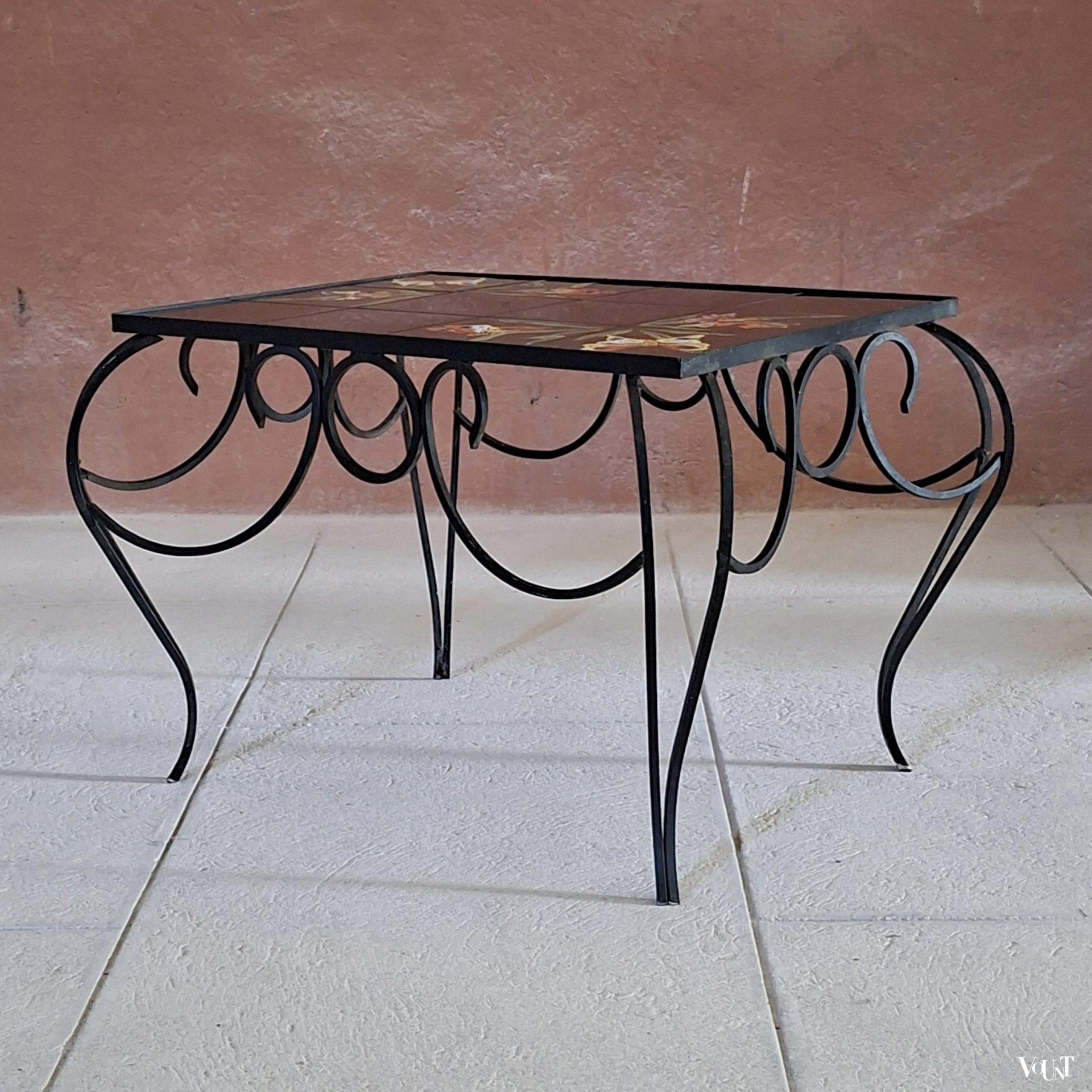 Frans tegeltafeltje vlinders (Vallauris), jaren '60